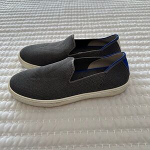 Rothy’s Womens Size 8 Gray The Original Slip On Sneaker Casual Slip On Shoes